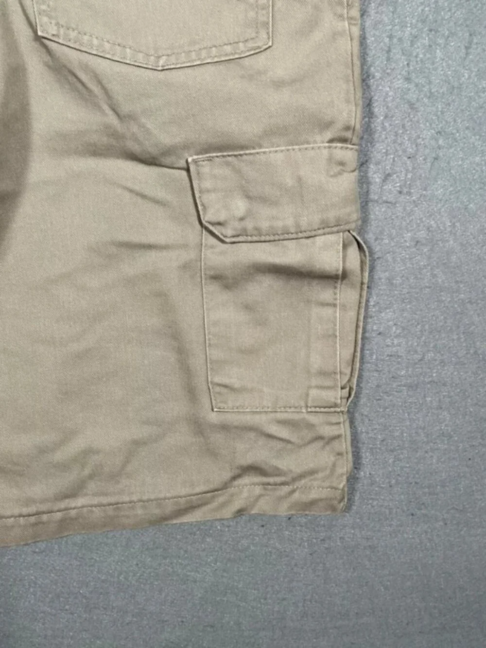 Red Kap Beige Cargo Shorts Utility Workwear W36 I11 Mens